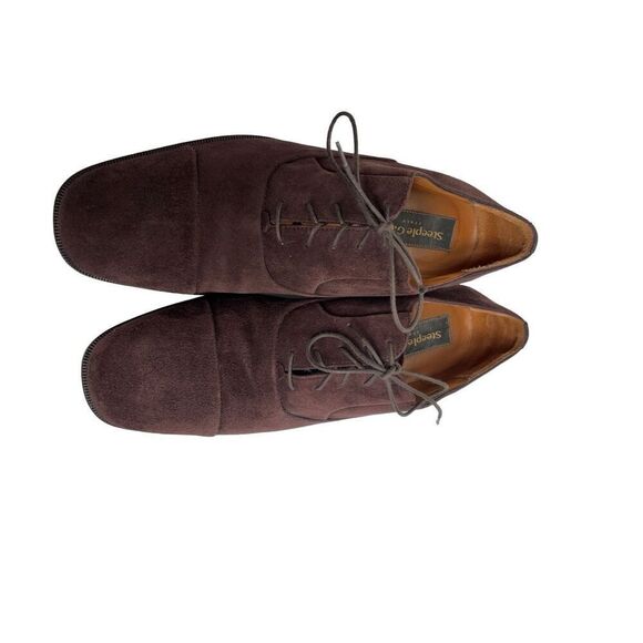 Steeple Gate suede shoes made in Italy size 9D - Picture 10 of 12